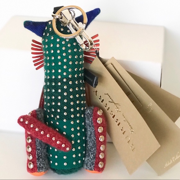 Burberry Rufus Cat Key charm / bag charm - Picture 2 of 4